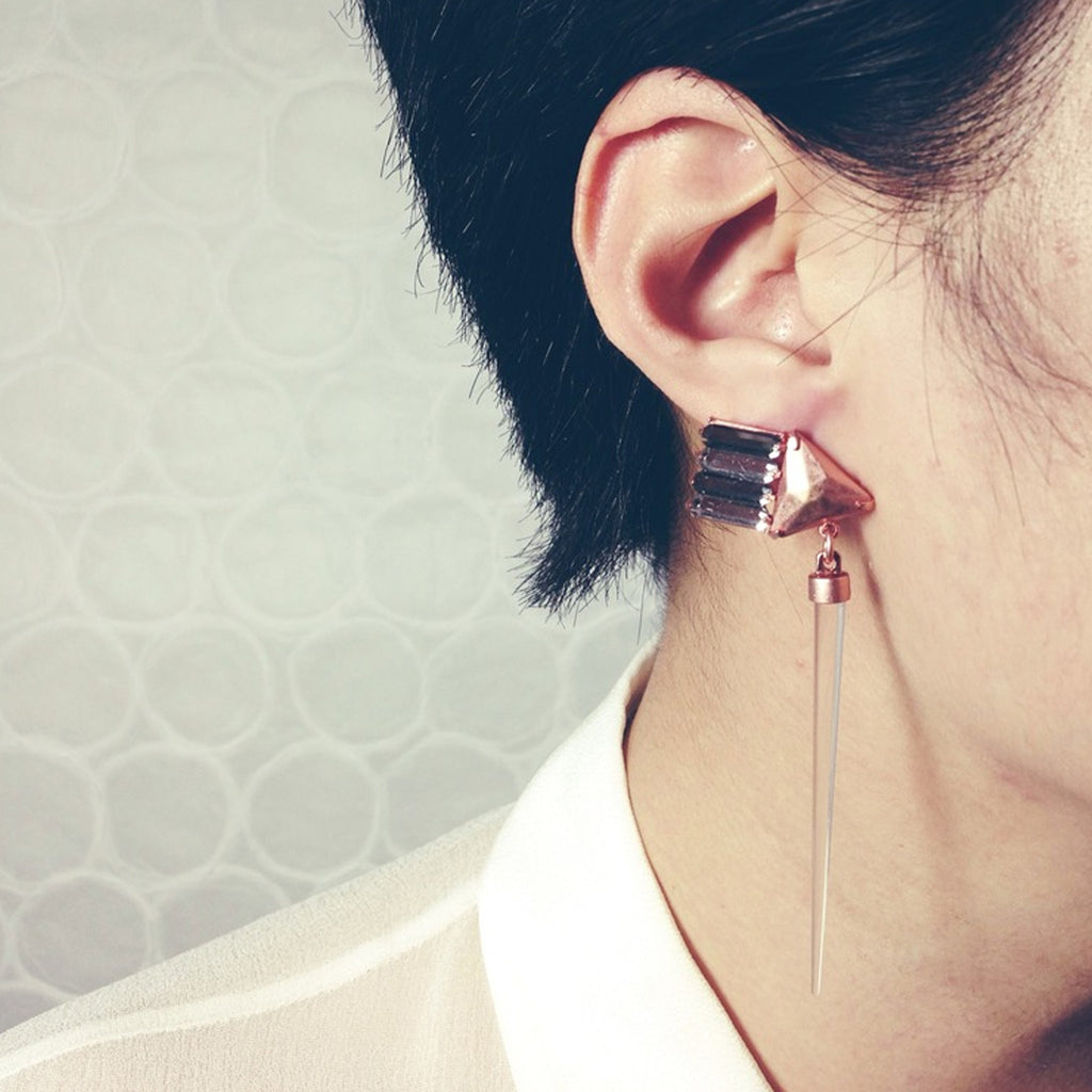 Cliffrose Spike Earrings