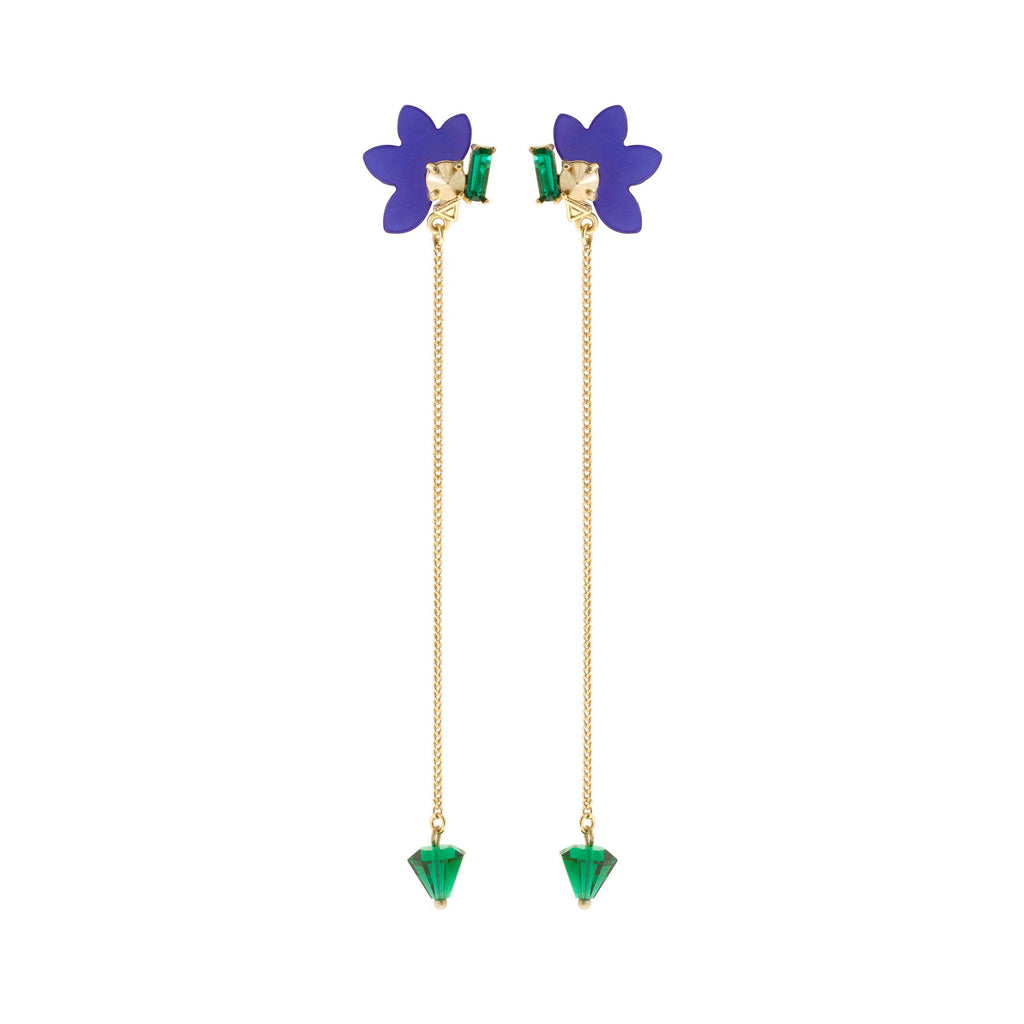 Aksama Long Chain Earrings